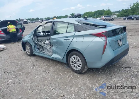 2016 Toyota Prius z USA, uszkodzony, nr VIN JTDKBRFU5G3505056